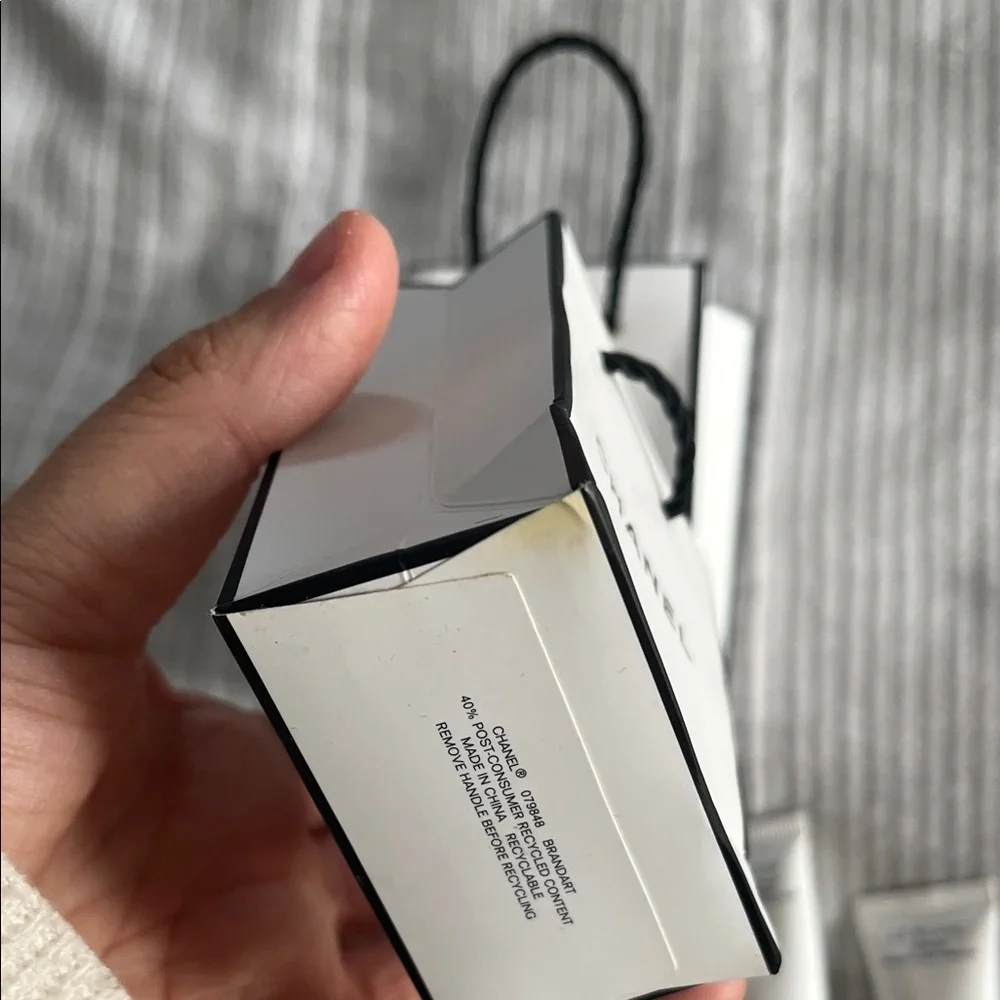 CHANEL Skincare Collection with Black and White Accents